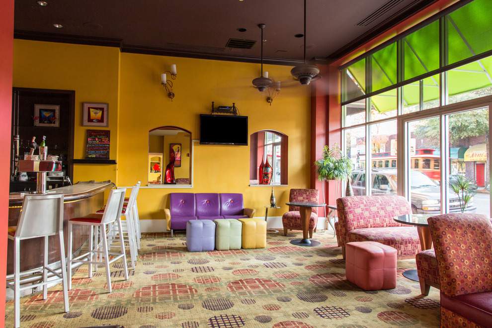 Hotel Highlands lounge in Five Points South, Birmingham