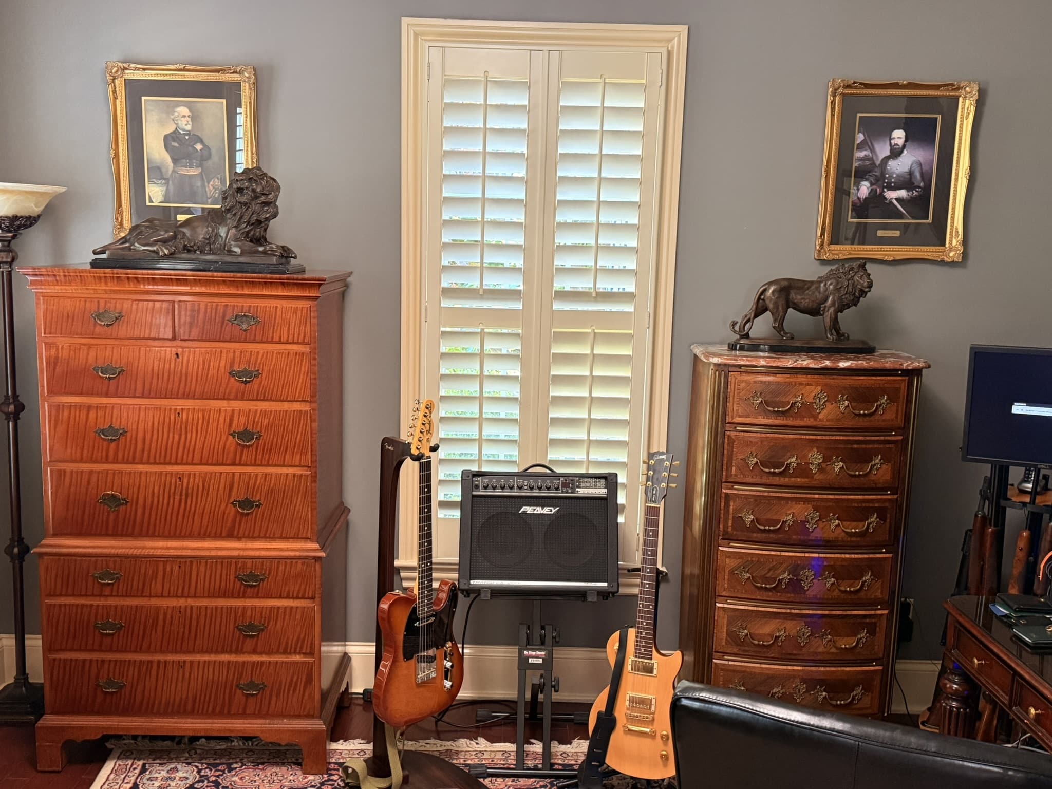 American Curly Maple cabinet