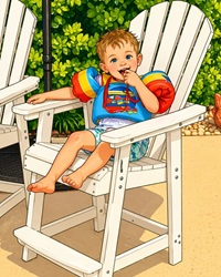 Fletcher playing Lifeguard